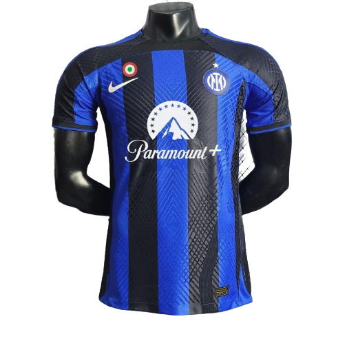 Inter Milan Soccer Jersey Home Player Version 2023/24