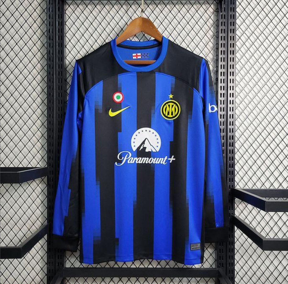 Inter Milan Soccer Jersey Home Long Sleeve Replica 2023/24