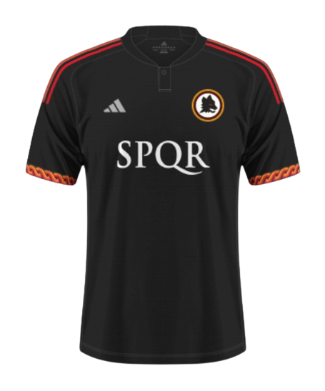 AS Roma Soccer Jersey Third Player Version 2023/24