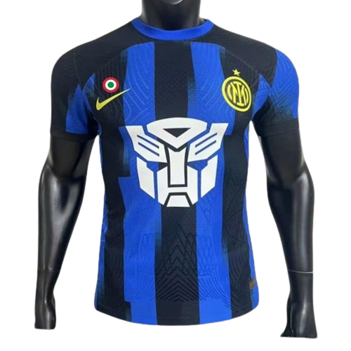 Inter Milan Soccer Jersey x Transformers Special Home Player Version 2023/24