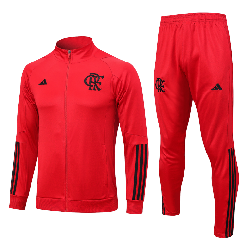 Flamengo Soccer Jacket Tracksuit Red 2023/24