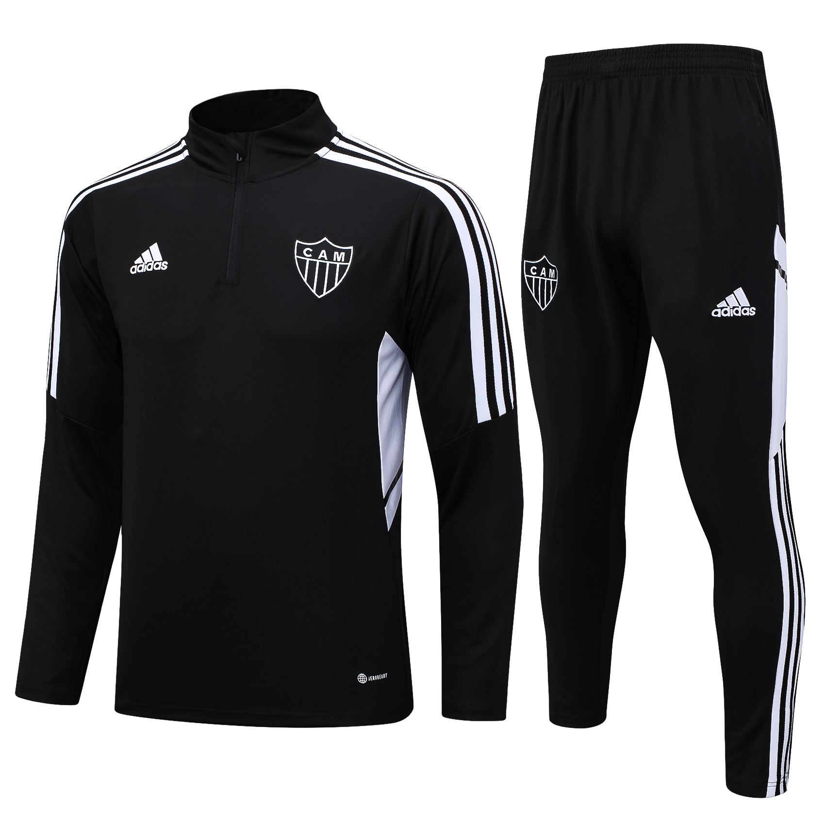 Atletico Mineiro Soccer Sweater Tracksuit Black 2023/24