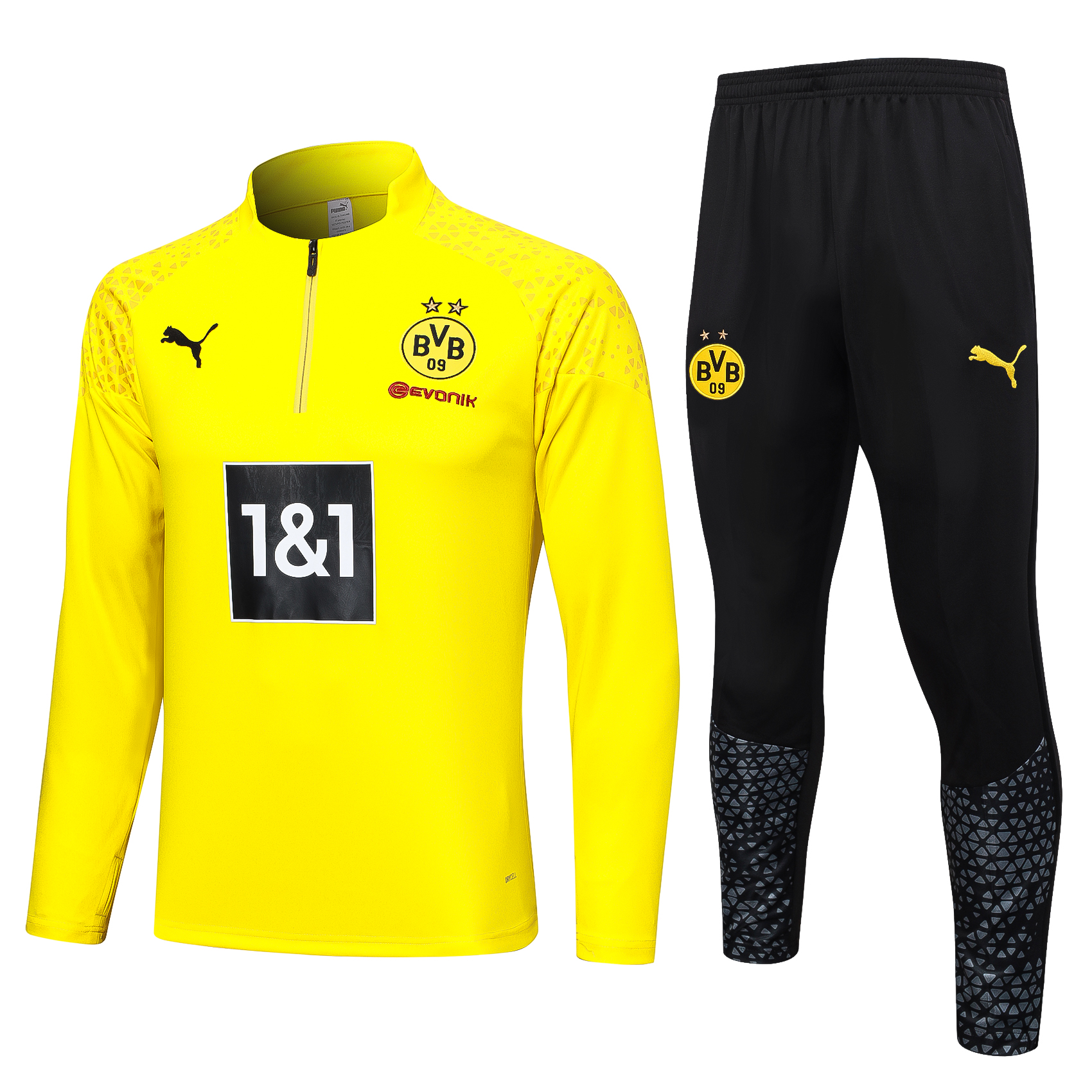 Dortmund Soccer Sweater Tracksuit Yellow 2023/24