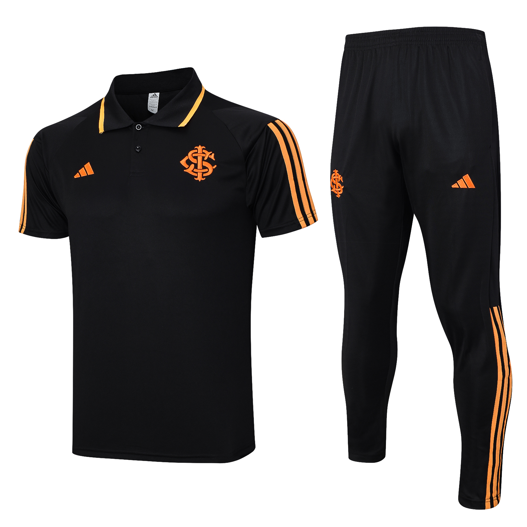 SC Internacional Soccer Polo Suit Black 2023/24