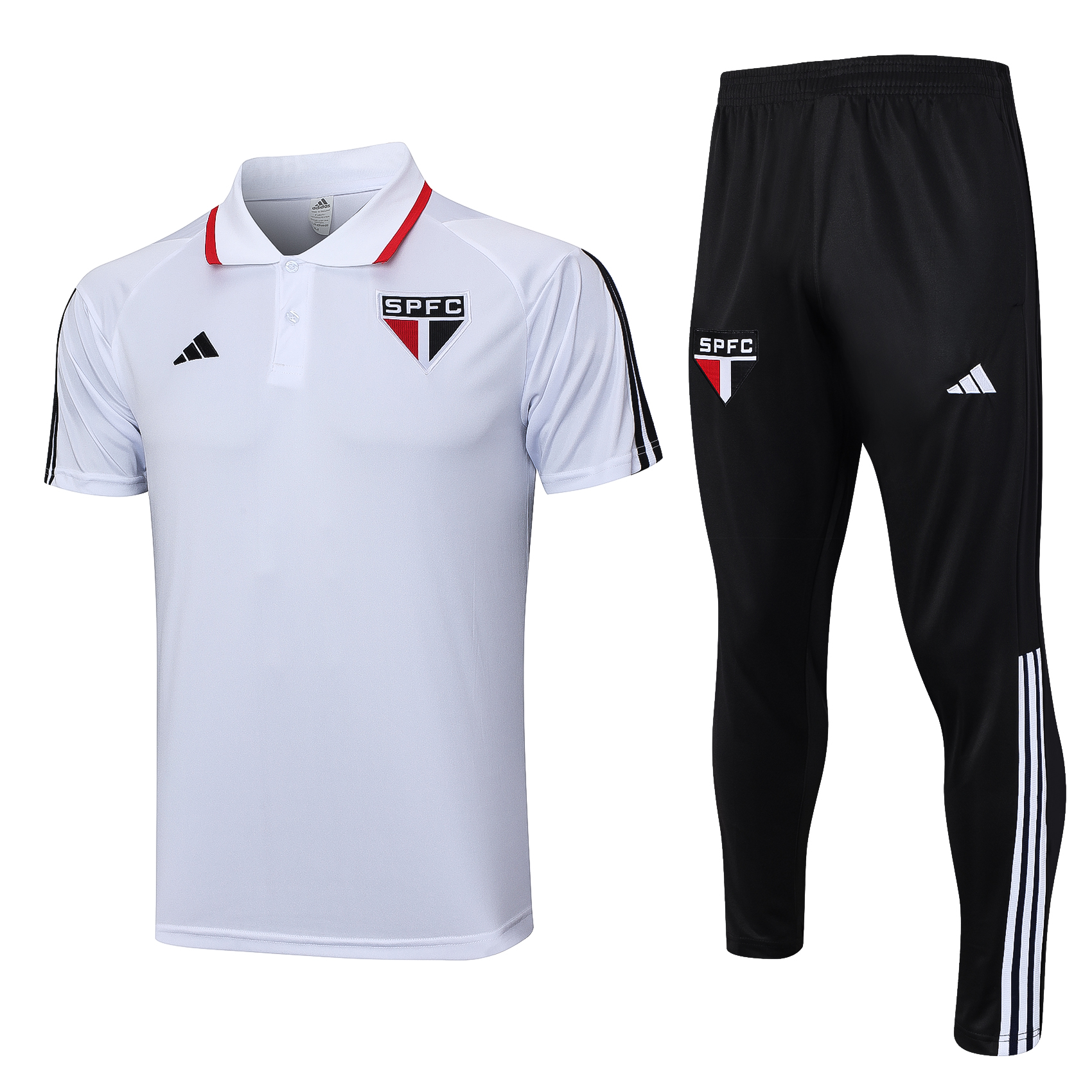 Sao Paulo Soccer Polo Suit White 2023/24