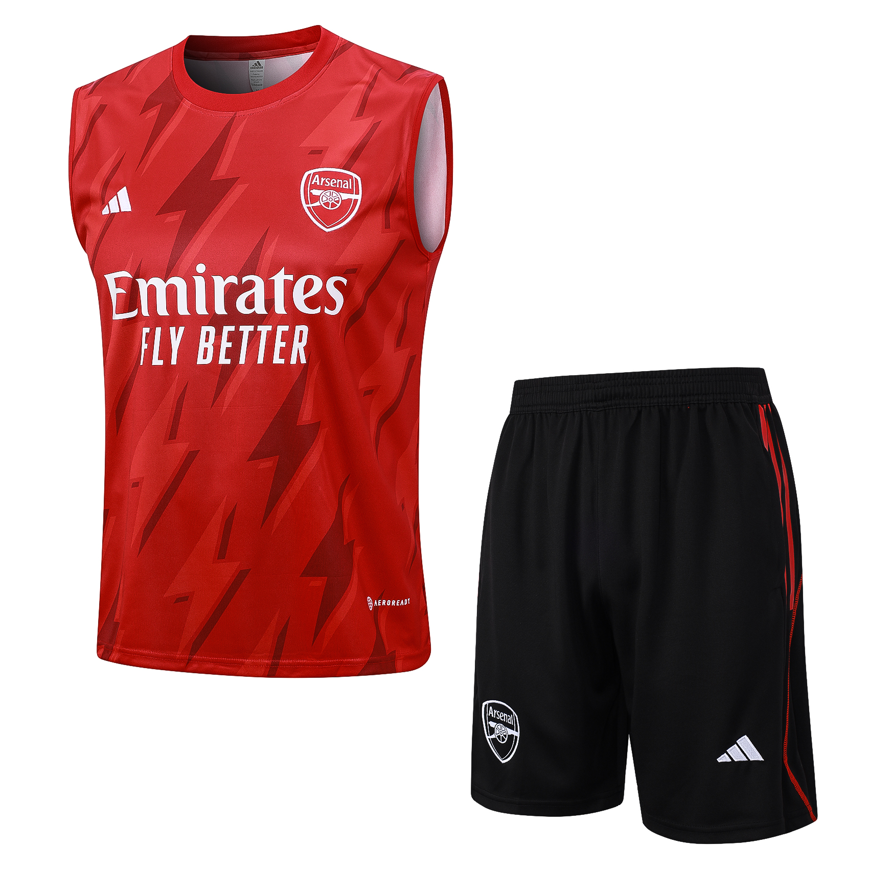 Arsenal Soccer Vest Suit Red 2023/24