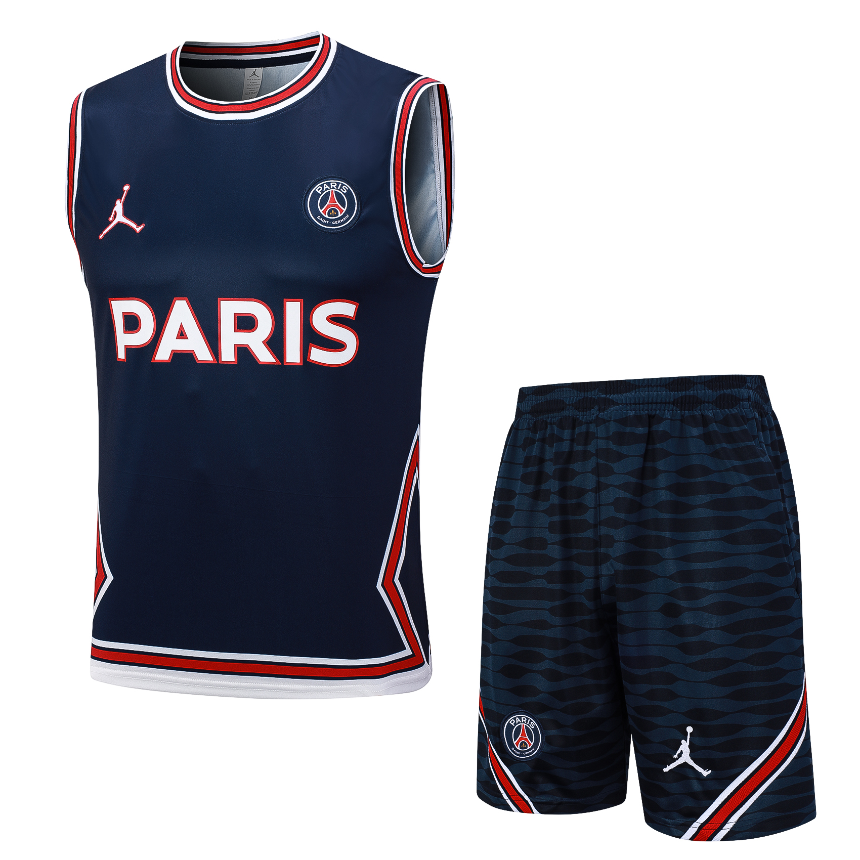 PSG Soccer Vest Suit Dark Blue 2023/24
