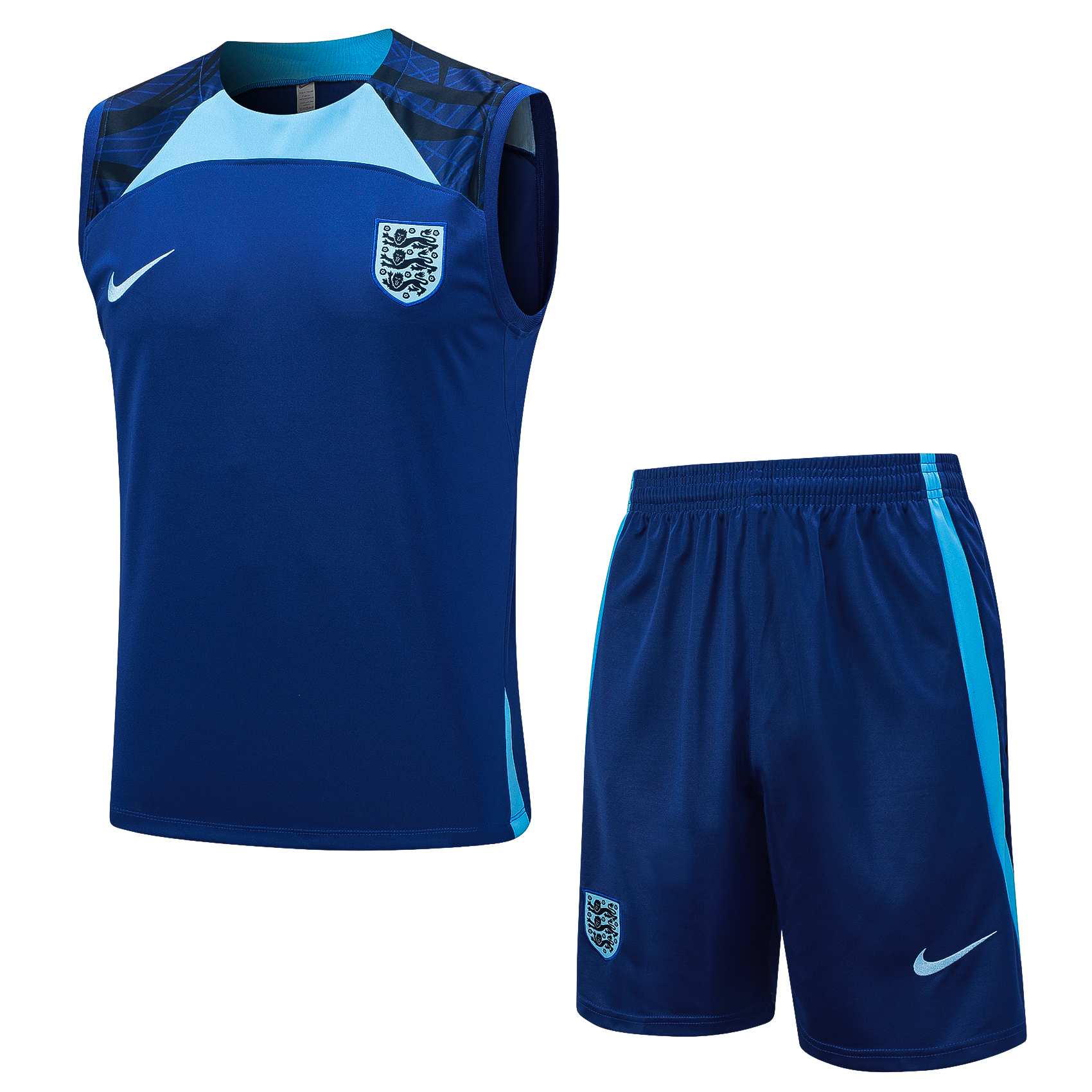 England Soccer Vest Suit Dark Blue 2023/24