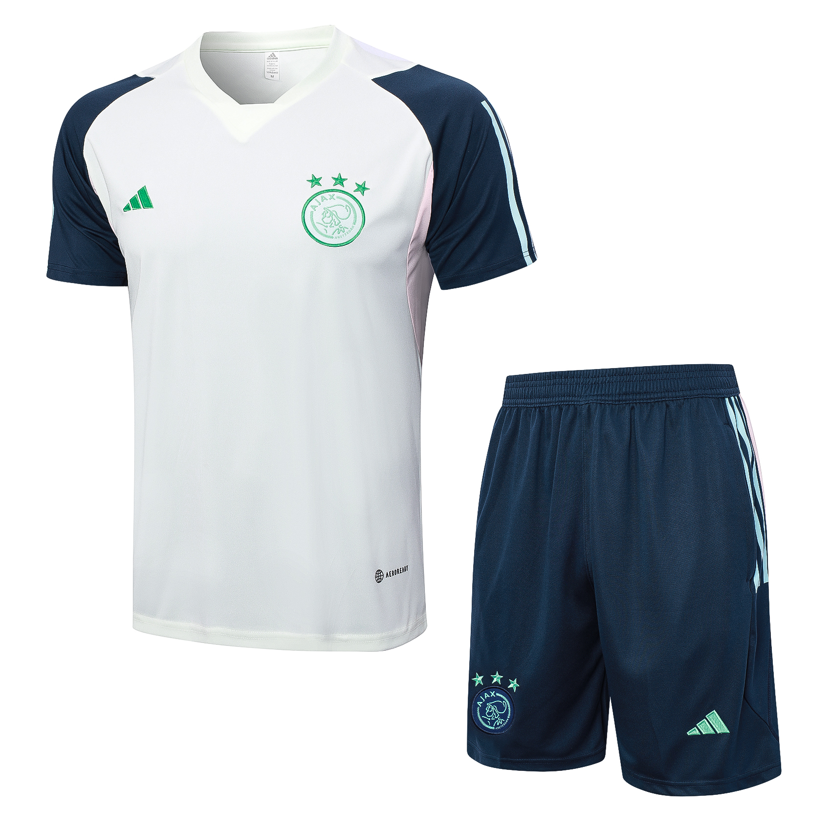Ajax Soccer Vest Suit Light Green 2023/24