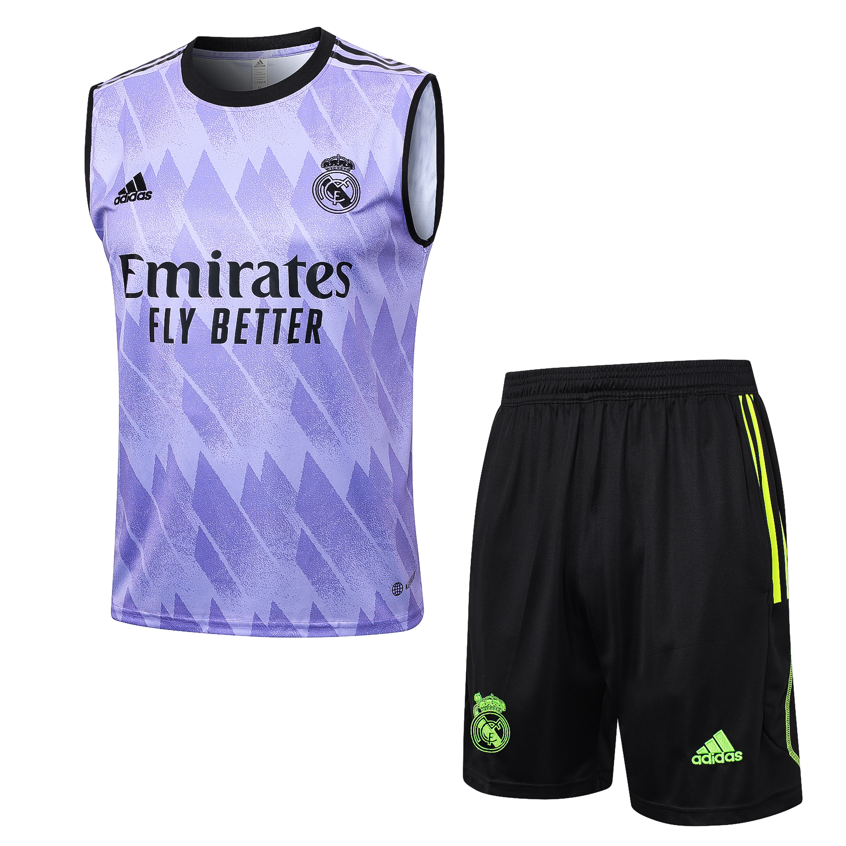 Real Madrid Soccer Vest Suit Purple 2023/24