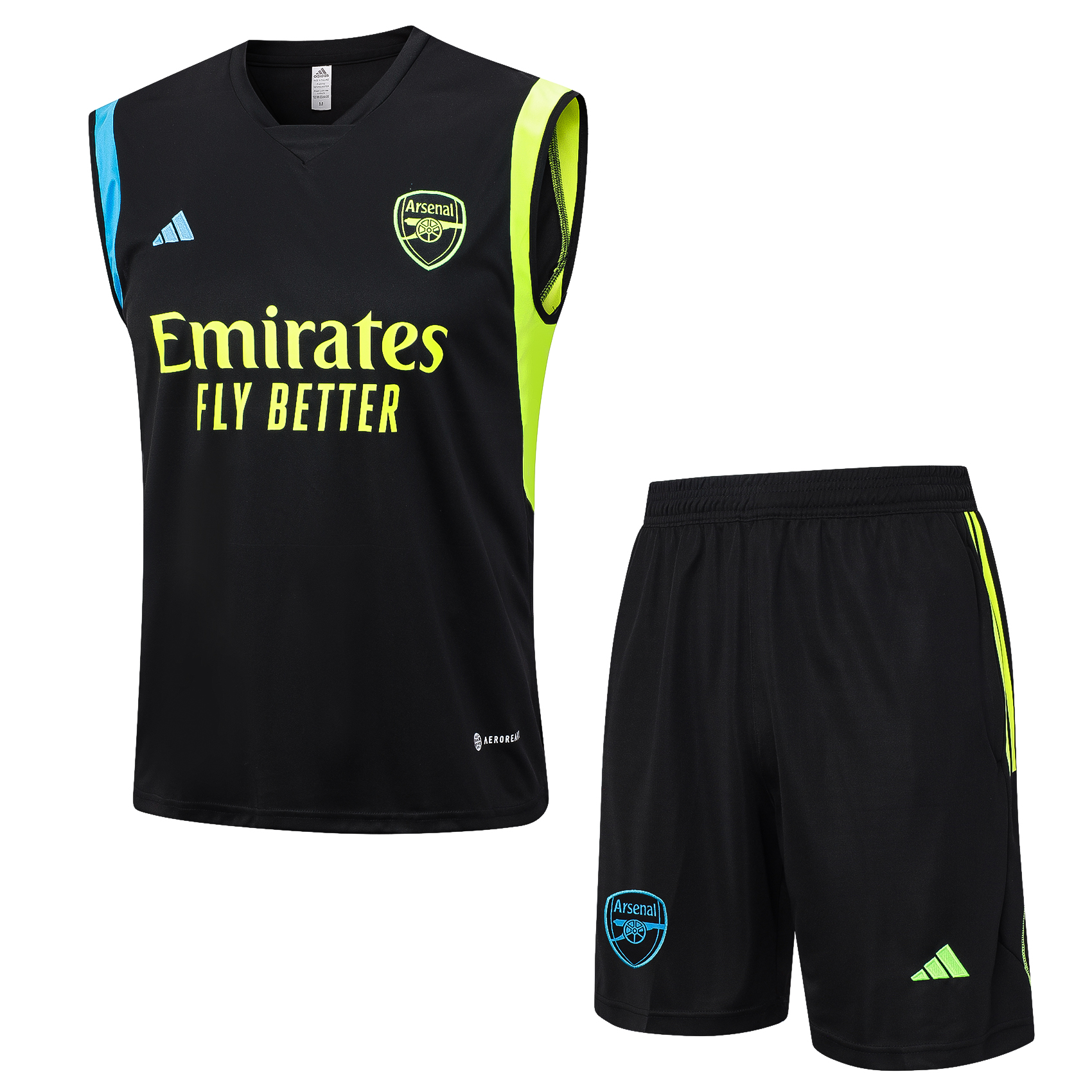 Arsenal Soccer Vest Suit Black 2023/24