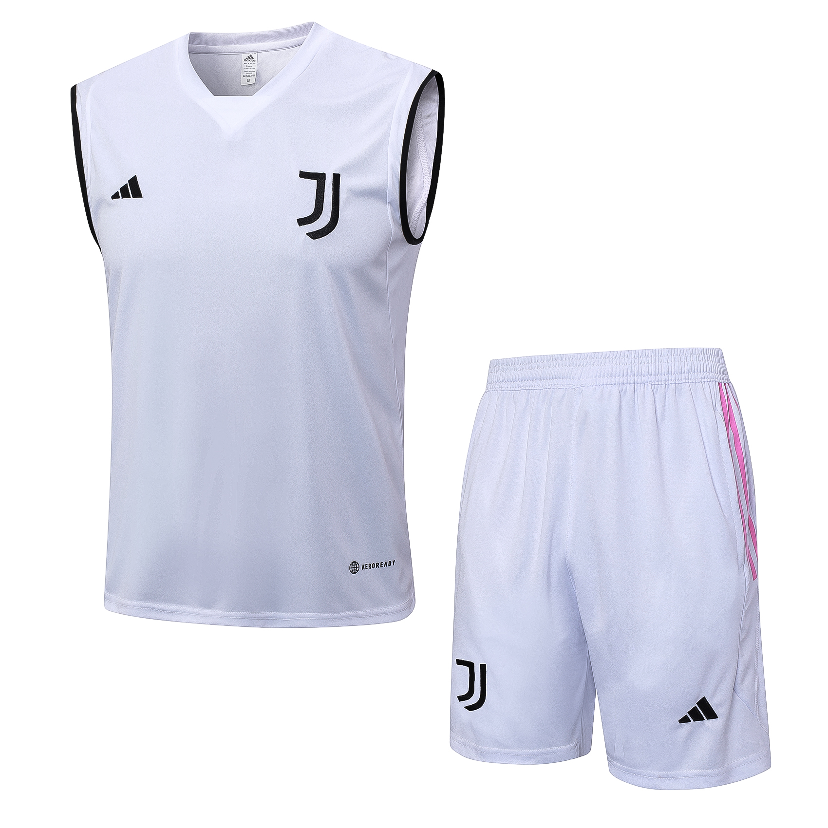 Juventus Soccer Vest Suit White 2023/24