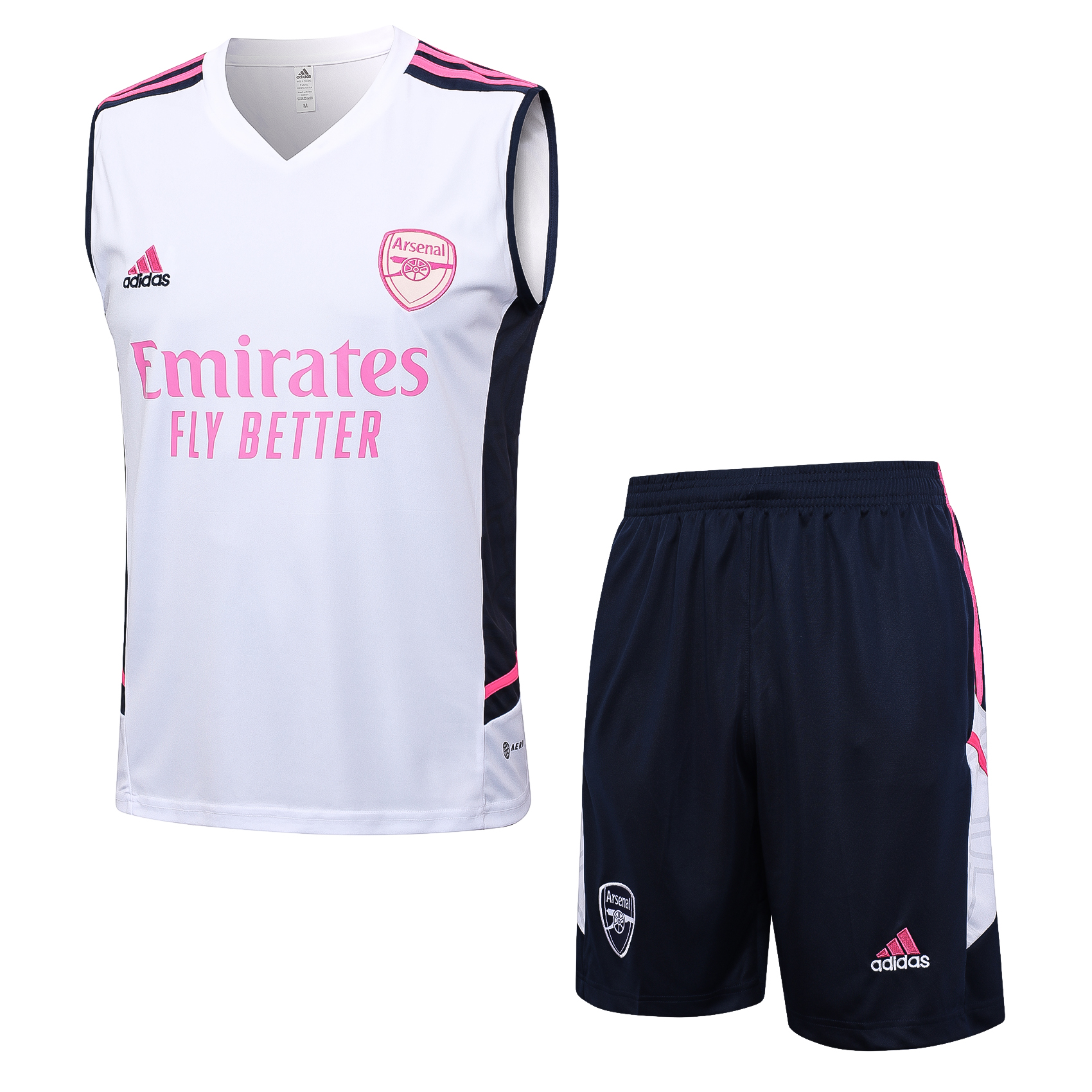 Arsenal Soccer Vest Suit White 2023/24