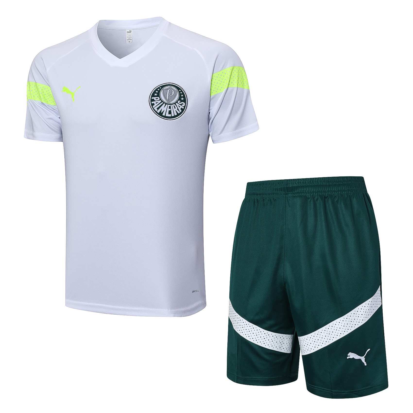 SC Internacional Soccer Short Sleeve Training Suit White 2023/24