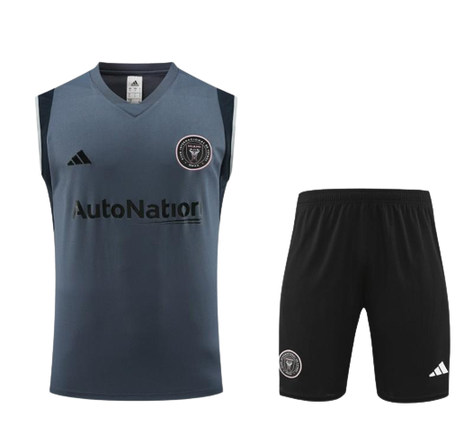 Inter Miami Soccer Vest Suit Grey 2023/24